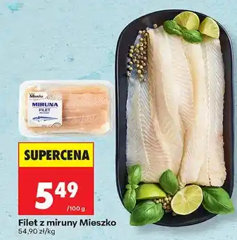 Biedronka Filet z miruny oferta