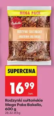 Biedronka Rodzynki sułtańskie Mega Pack oferta