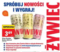 Biedronka Piwo Żywiec Białe różne smaki oferta
