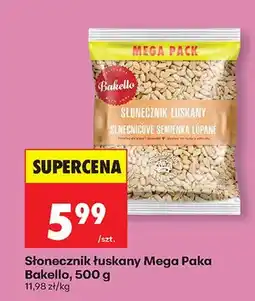 Biedronka Słonecznik łuskany Mega Pack oferta