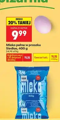 Biedronka Mleko pełne w proszku oferta