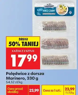 Biedronka Polędwice z dorsza oferta