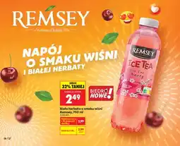 Biedronka Herbata biała o smaku wiśni Ice Tea oferta