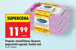Biedronka Papier nawilżany japoński ogród oferta