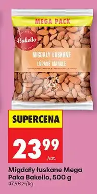 Biedronka Migdały łuskane Mega Pack oferta