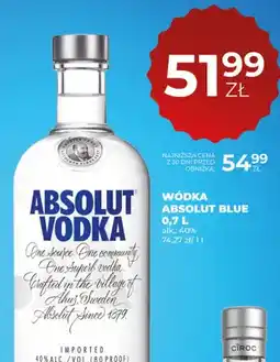 Duży Ben Wódka Absolut Blue oferta