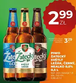 Duży Ben Piwo Żatecky Svetły Ležák, Černý, Nealko 0,0% oferta