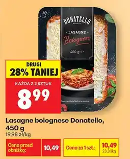 Biedronka Lasagne bolognese oferta