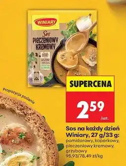 Biedronka Sos pieczeniowy kremowy oferta