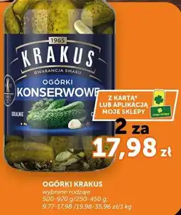 ABC Ogórki konserwowe wybrane rodzaje oferta
