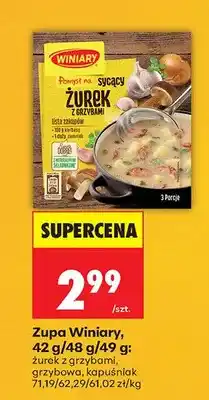 Biedronka Zupa żurek z grzybami oferta