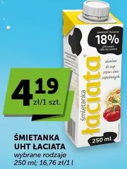 ABC Śmietanka UHT łaciata wybrane rodzaje oferta