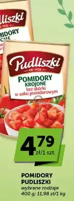 ABC Pomidory krojone bez skórki w soku pomidorowym oferta