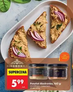 Biedronka Pasztet z królikiem oferta