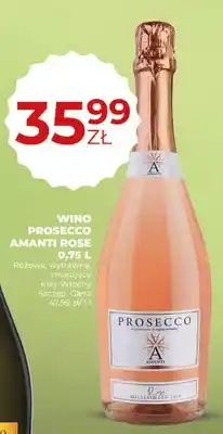 Duży Ben Wino różowe, wytrawne, musujące Prosecco Amanti Rose oferta