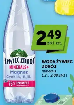 ABC Woda mineralna Minerals+ Magnez Cynk B1 B5 B6 oferta