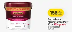 Castorama Farba biała Ultra Matt + 15% gratis oferta