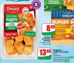 Dino Burger drobiowy kurczak w panierce Meksykanina oferta