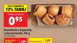 Biedronka Pasztecik z kapustą i pieczarkami oferta