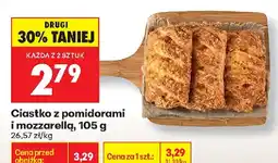 Biedronka Ciastko z pomidorami i mozzarellą oferta