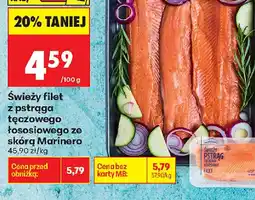 Biedronka Filet z pstrąga tęczowego oferta