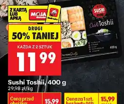 Biedronka Sushi Toshii oferta