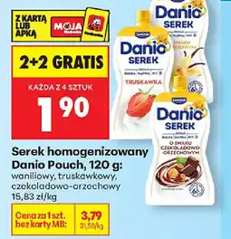 Biedronka Danio Serek homogenizowany Pouch oferta