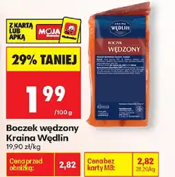 Biedronka Boczek wędzony Kraina Wędlin oferta