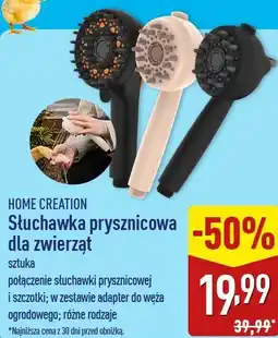 ALDI Słuchawka prysznicowa dla zwierząt oferta