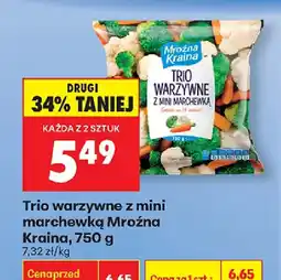 Biedronka Mrożna Kraina Trio warzywne oferta