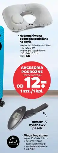 Netto Nadmuchowana poduszka podróżna na szyję oferta