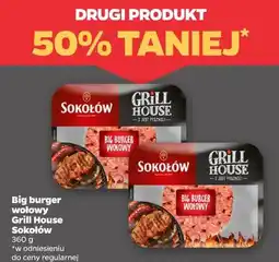 Netto Big burger wołowy Grill House Sokołów oferta