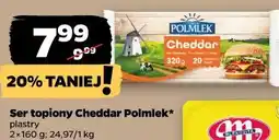 Netto Ser topiony Cheddar Polmlek oferta