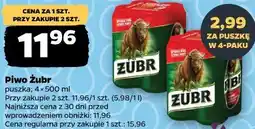 Netto Piwo Żubr oferta