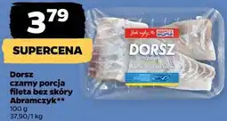 Netto Dorsz czarny porcja fileta bez skóry Abramczyk oferta