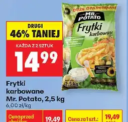 Biedronka Mr. Potato Frytki karbowane oferta