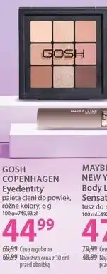 Hebe GOSH COPENHAGEN Eyedentity paleta cieni do powiek, różne kolory oferta