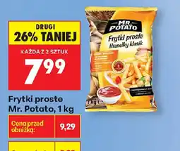 Biedronka Mr. Potato Frytki proste oferta