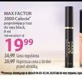 Hebe MAX FACTOR 2000 Calorie pogrubiający tusz do rzęs oferta