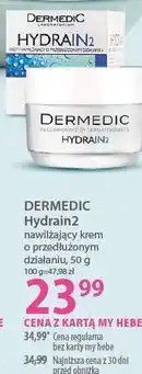 Hebe DERMEDIC Hydrain2 nawilżający krem o przedłużonym działaniu oferta