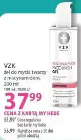 Hebe VZK żel do mycia twarzy z niacynamidem oferta