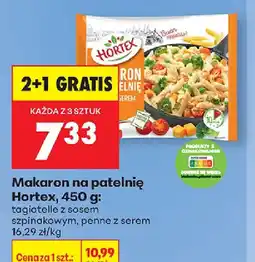 Biedronka Hortex Makaron na patelnię oferta