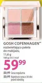 Hebe GOSH COPENHAGEN rozświetlająca paleta do makijażu oferta