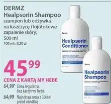 Hebe DERMZ Healpsorin Shampoo lub odżywka na łuszczycę i łojotokowe zapalenie skóry oferta