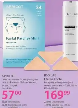 Hebe APRICOT przeciwzmarszczkowe plastry oferta