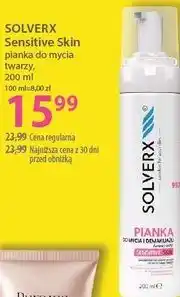 Hebe SOLVERX Sensitive Skin pianka do mycia twarzy oferta