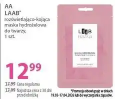 Hebe AA LAAB rozświetlająco-kojąca maska hydrożelowa oferta