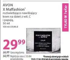 Hebe AVON X Maffashion rozświetlająco-nawilżający krem na dzień oferta