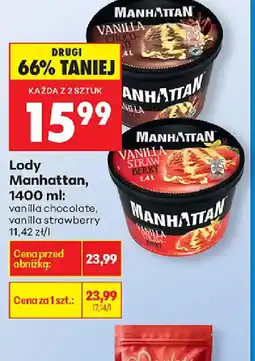 Biedronka Lody Manhattan oferta
