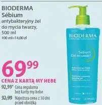 Hebe BIODERMA Sébium antybakteryjny żel do mycia twarzy oferta